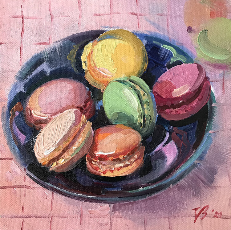 Französische Macarons Katharina Valeeva