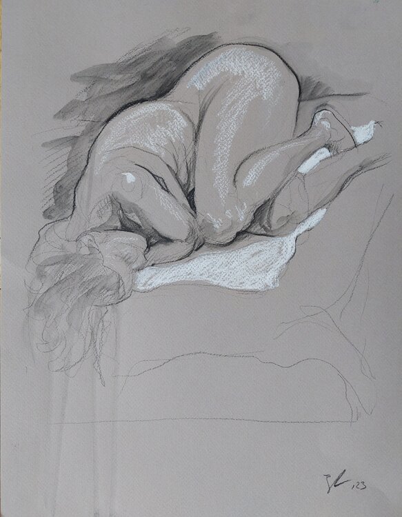Frauen Akt Katharina Valeeva