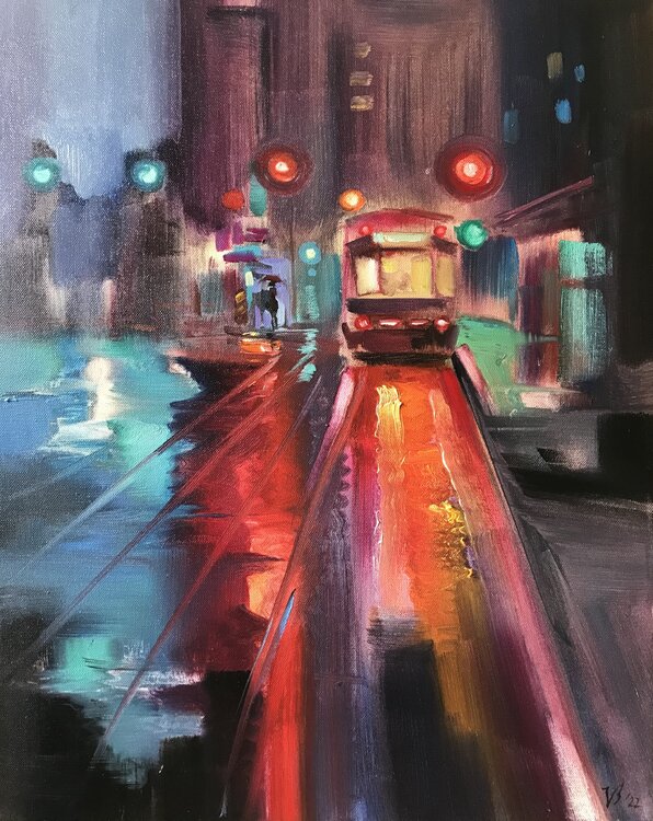 Nachtstraßenbahn Katharina Valeeva
