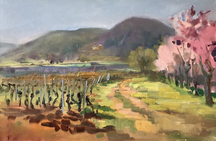 Frühling in Edenkoben Katharina Valeeva