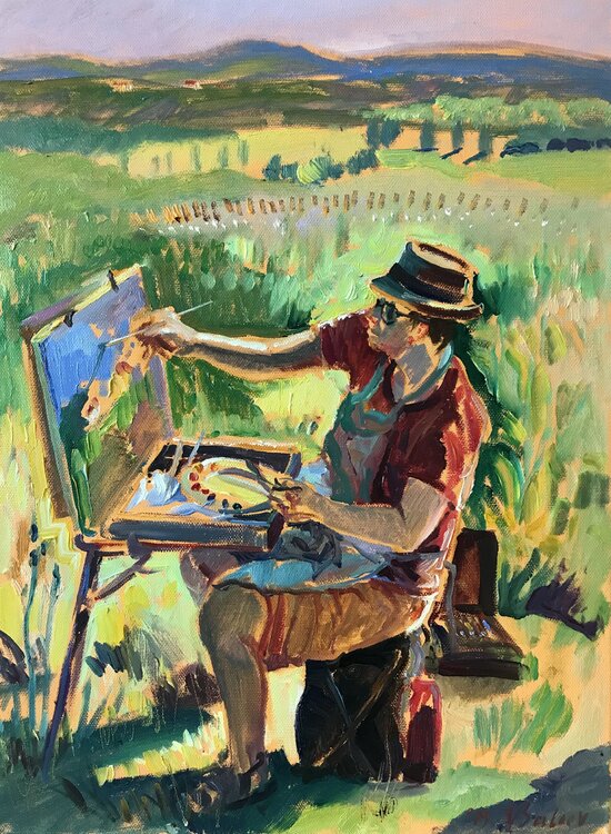 Pleinair-Künstler Katharina Valeeva