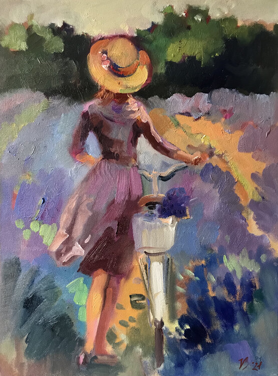 Lavendel Abend Katharina Valeeva