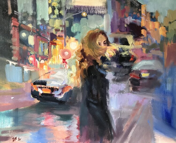 Walk in the city Katharina Valeeva