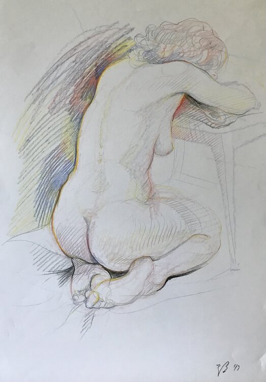 Frauen Akt Katharina Valeeva