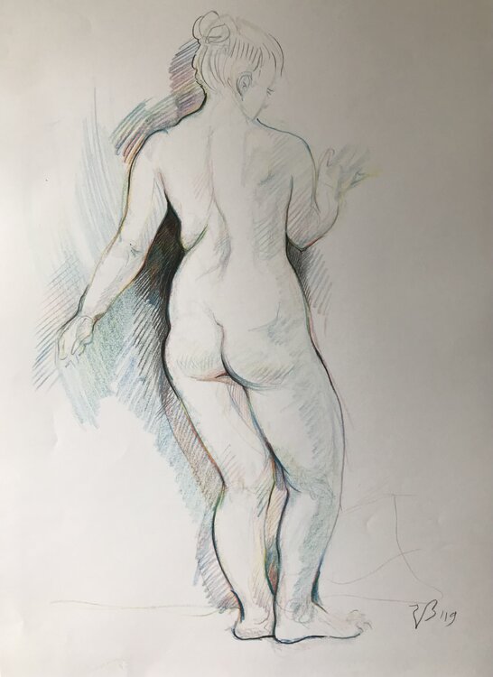 Frauen Akt Katharina Valeeva