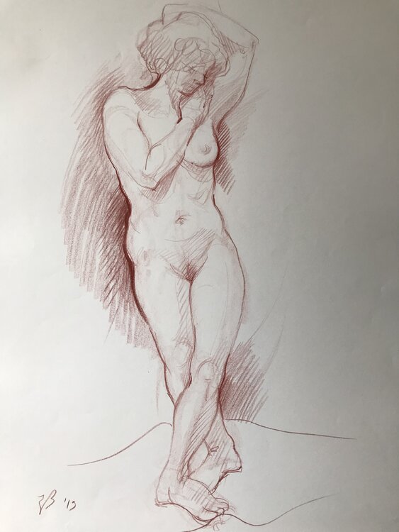 Frauen Akt Katharina Valeeva