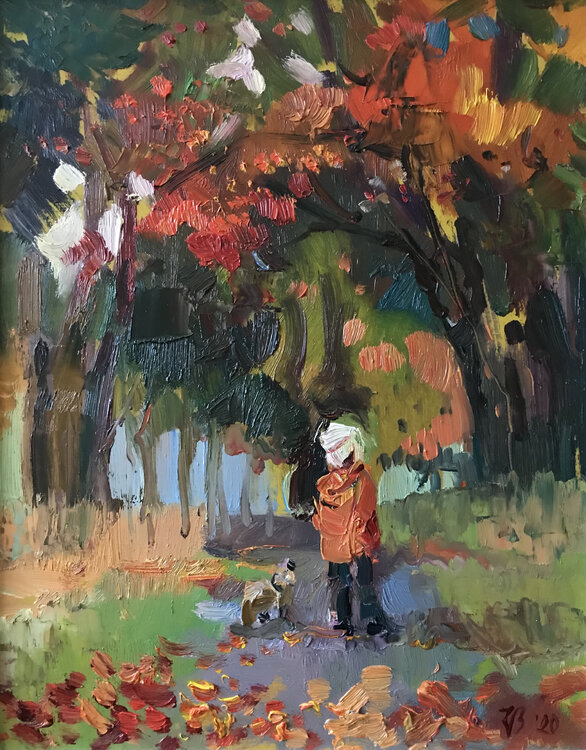 Herbst im Park Katharina Valeeva