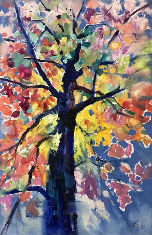 Bunter Baum Katharina Valeeva