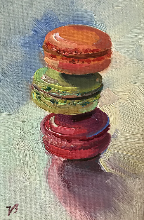 Bunte Macarons Katharina Valeeva