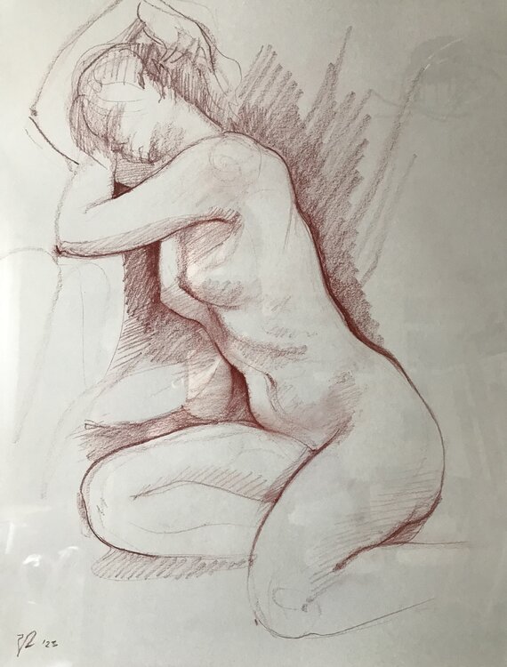 Frauen Akt Katharina Valeeva