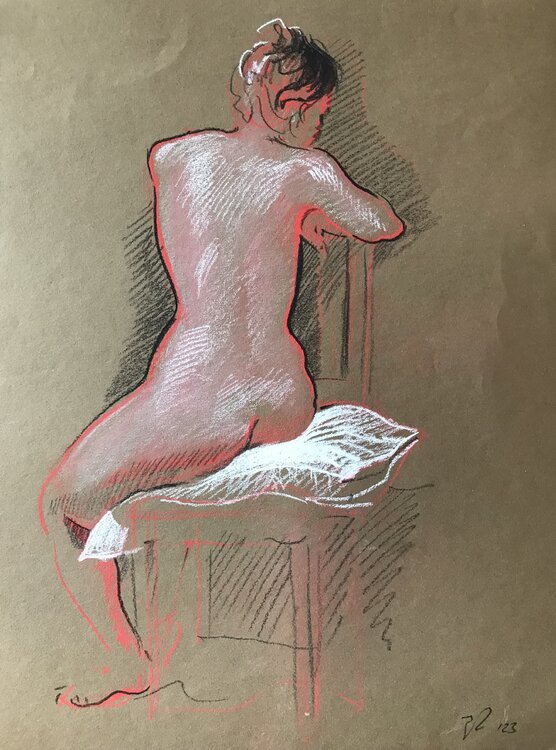 Frauen Akt Katharina Valeeva