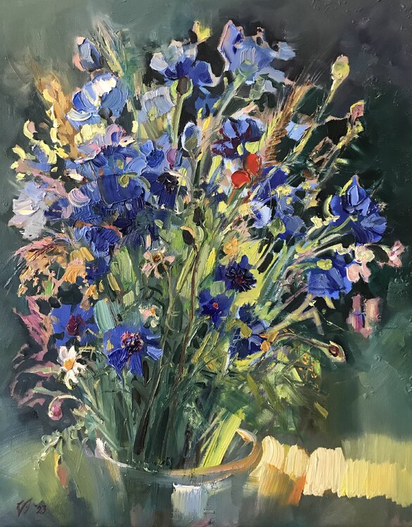 Sommerstrauß aus Feldblumen Katharina Valeeva