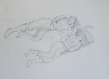 Der Sturz IV Sarah Hamm