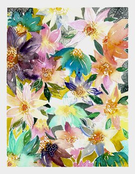 Fleurs dans les champs MARYLINE DEHAZE-DUTRUEL