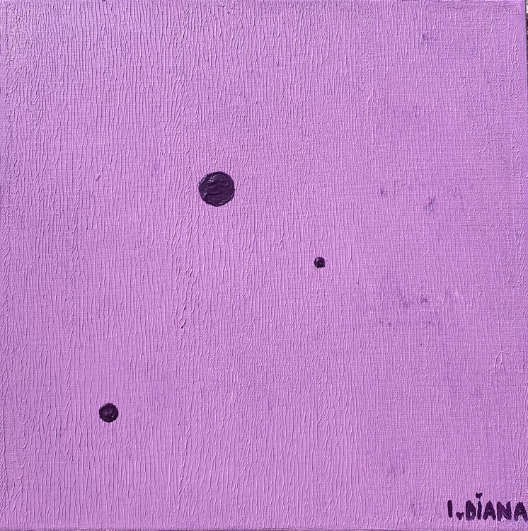 Shade of Purple 8.1 - 30 x 30 Diana Izabela Ilie
