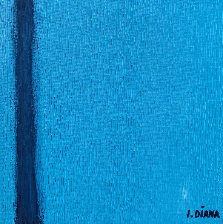 Shade of Blue 6.1 - 30 x 30 Diana Izabela Ilie