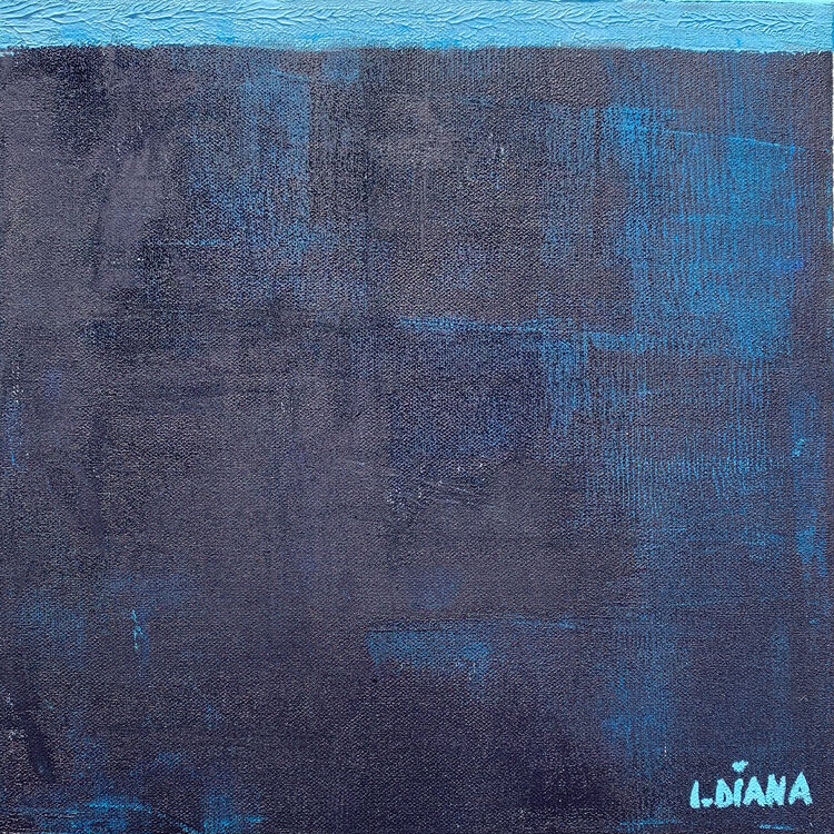 Shade of Blue 6.2 - 30 x 30 Diana Izabela Ilie
