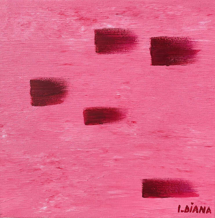 Shade of Pink 3.1 - 30 x 30 Diana Izabela Ilie
