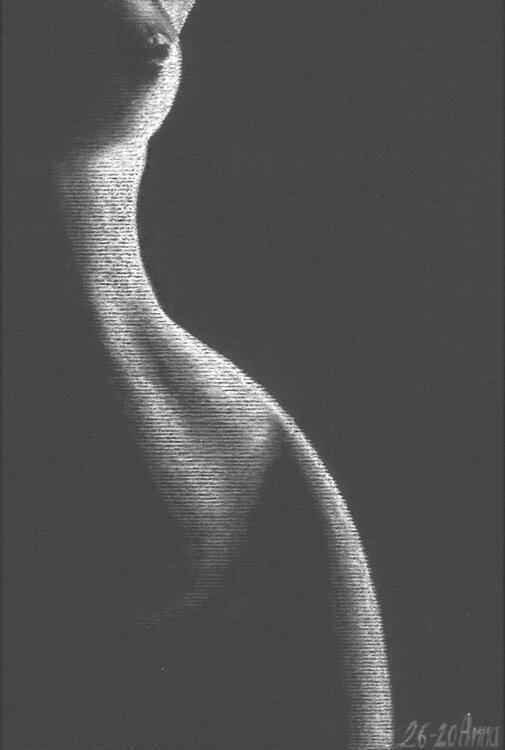 Nudo femminile. Anna Colombo