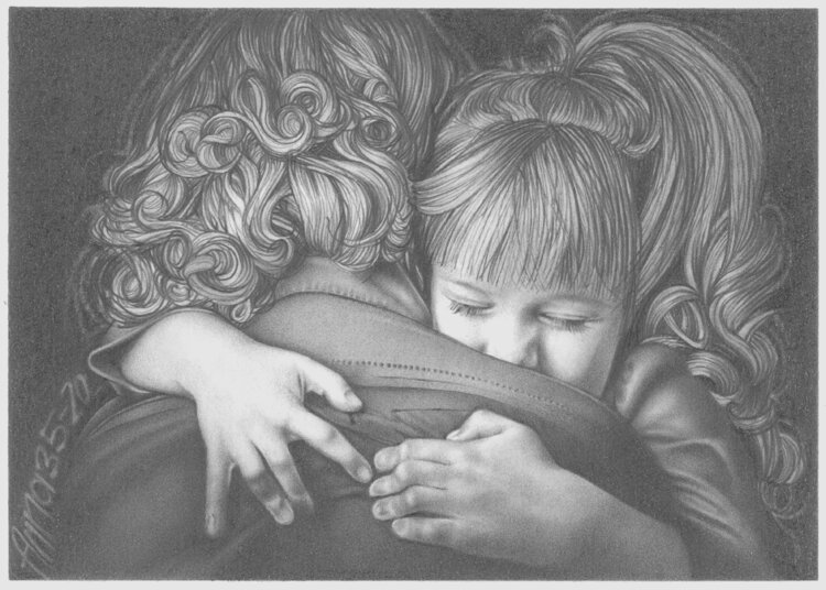 L'abbraccio. Anna Colombo