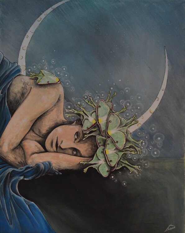 Luna Moth Desiree Souviney
