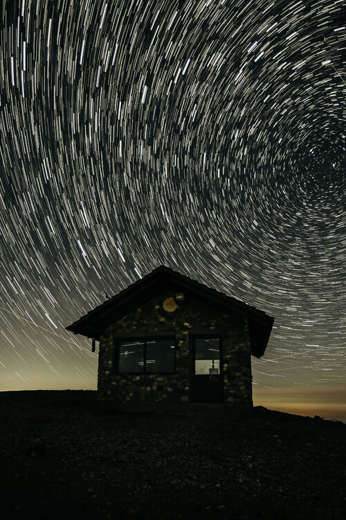 Star Trail Christos Aggelidis