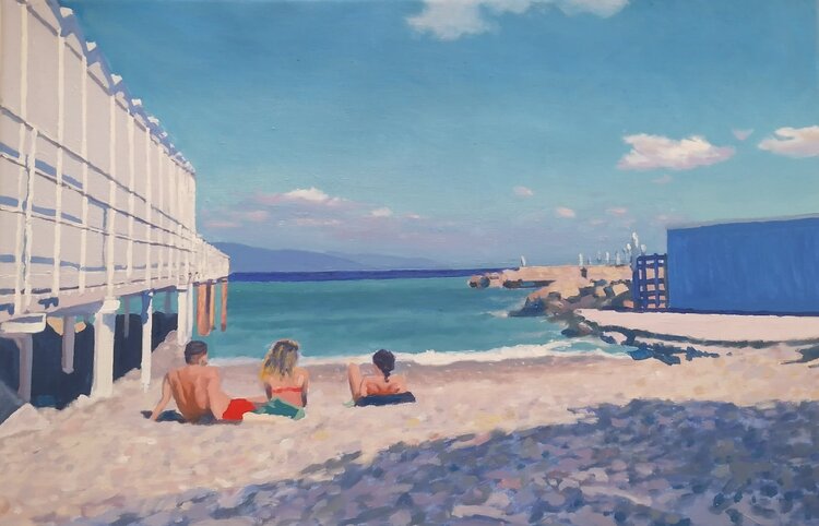 Beach in Italy Balazs Feher