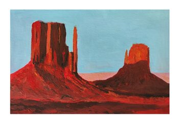 The desert road Diana Captari