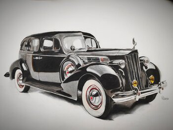Packard Super Eight Touring Sedan 1939 Diana Captari