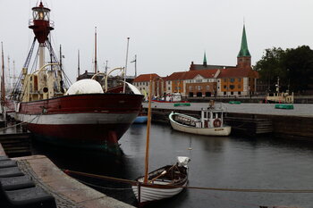 Il porto del castello di Kronborg andrea fabris