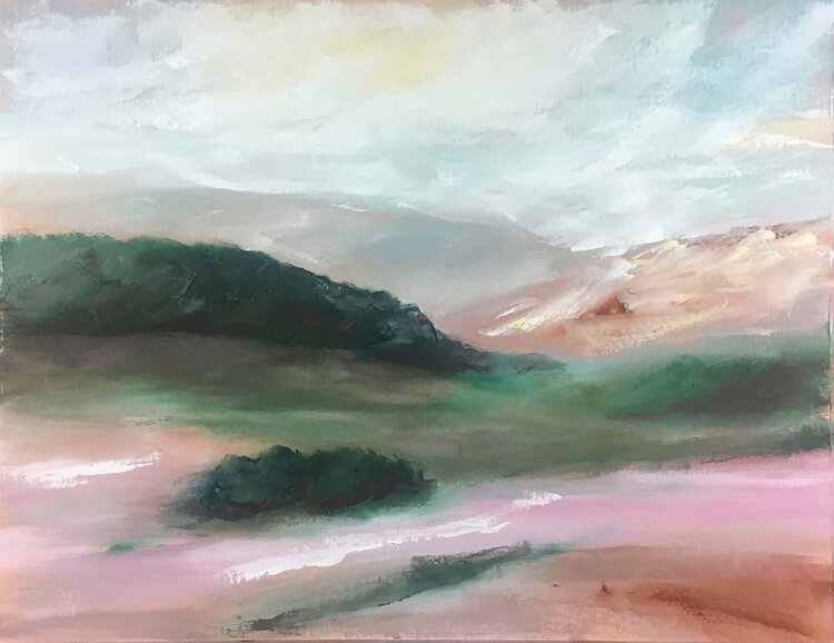 Provence Painting Mariia Matokhniuk
