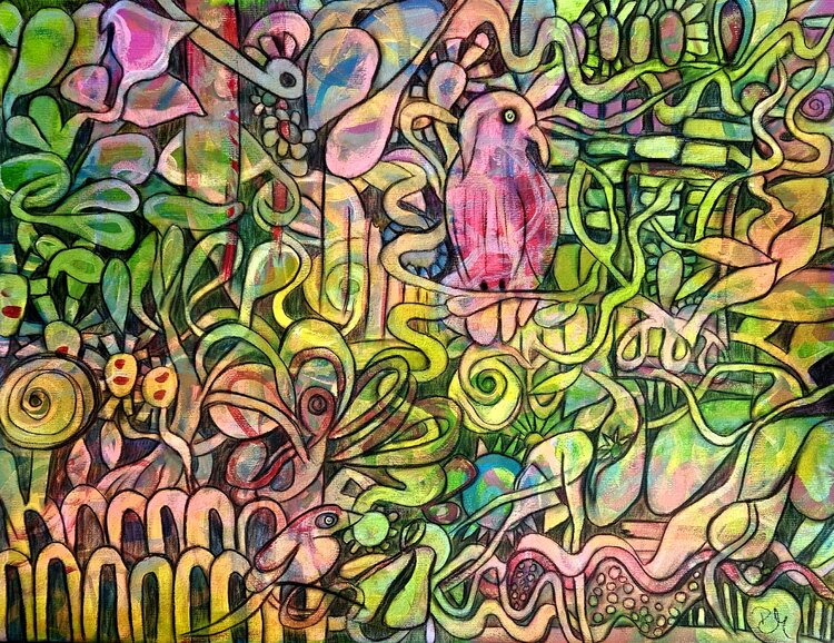 Blick in den Garten Danjela Möller
