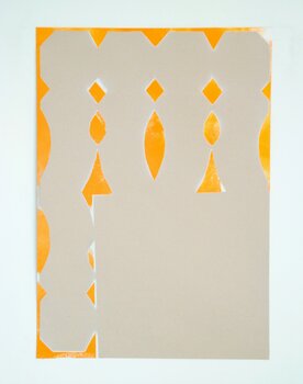 Papierarbeit o.T. Ludwig Schult