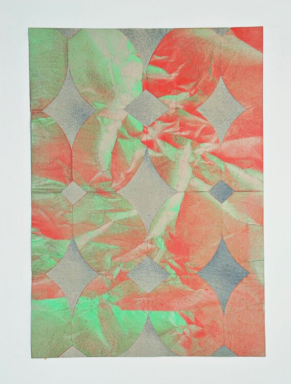 Papierarbeit o.T. Ludwig Schult
