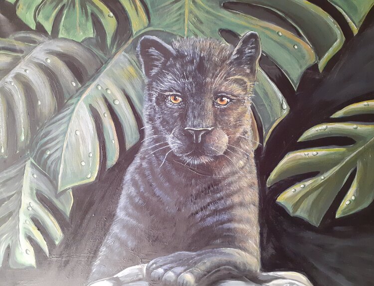 Panther in the jungle A.G. Kunz