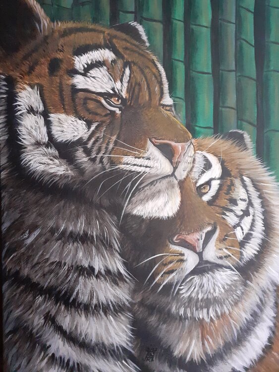 Tiger-Paar A.G. Kunz