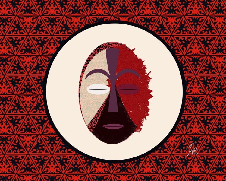 Masque Galoa Jessica Moure