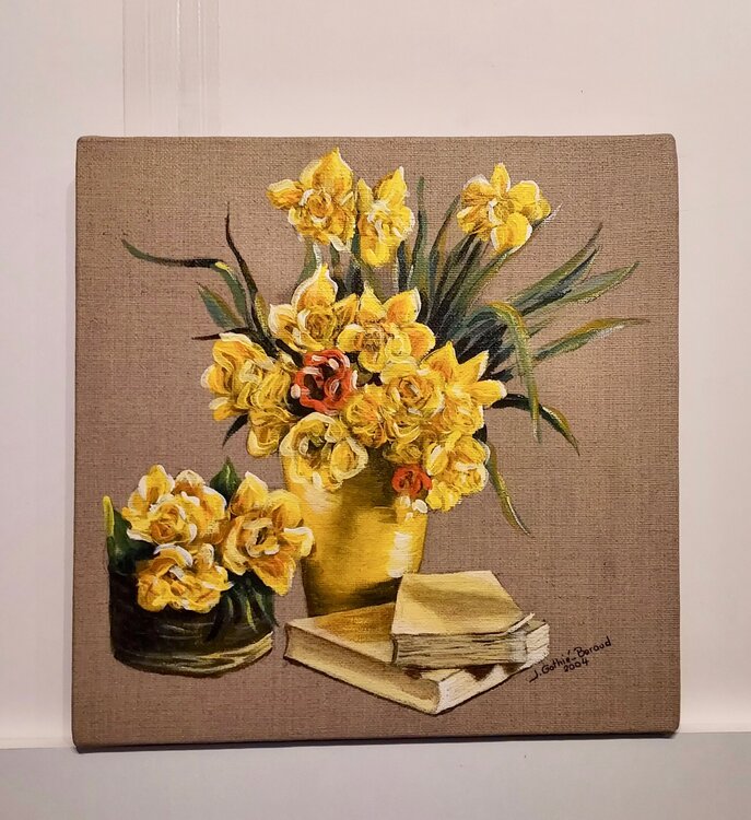 Narcisses et livres Jacqueline Gothie-Boraud