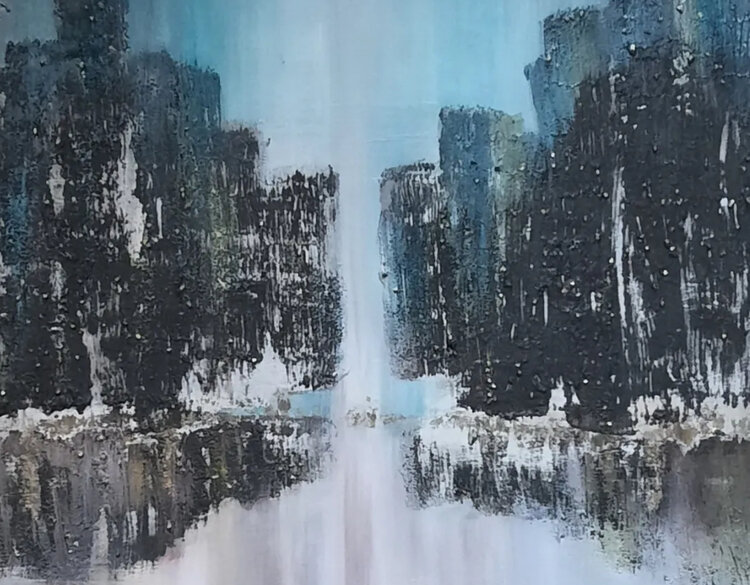 Rain in the city Anna Gorbacheva