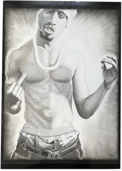 Tupac Shakur 1990 Alexandre Lejeune