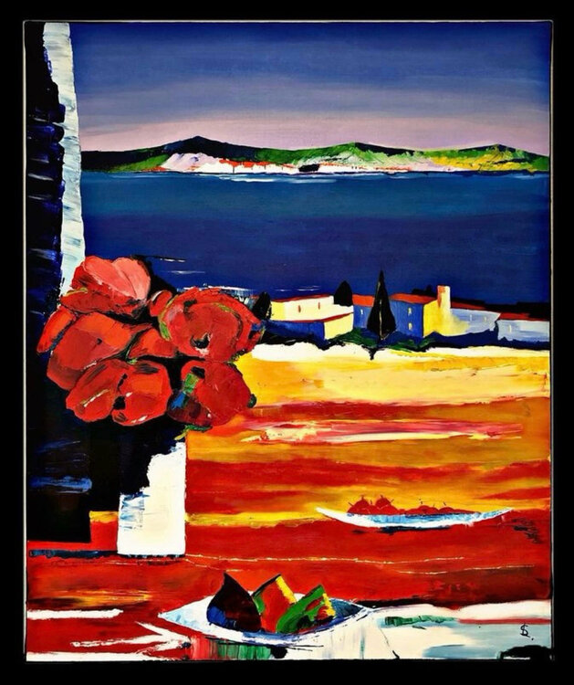 Balcon provençal Alexandre Lejeune