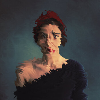 La vieille dame Magda Lates