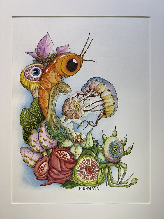 Underwater World BlondiArt
