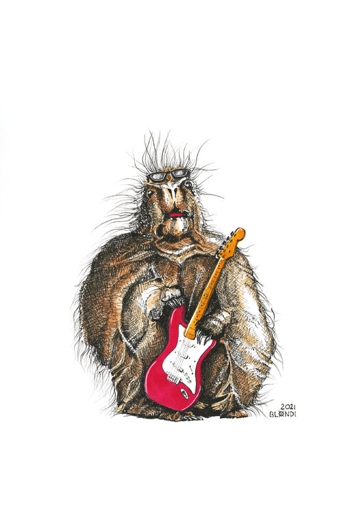Guitar Hero BlondiArt