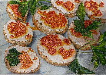 "Caviale rosso" Elena Semina