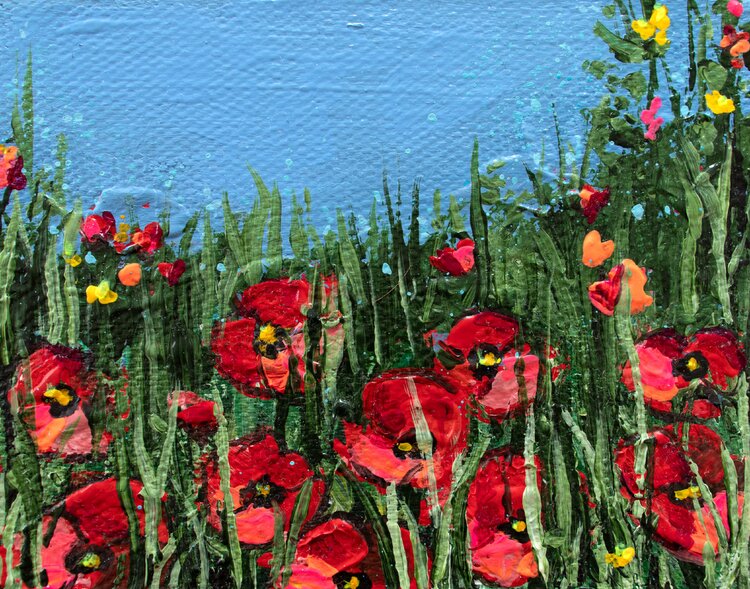 Red poppy Jana Voscort