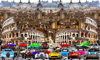 Gaudi .C EMBOUTEILLAGE A ROME 