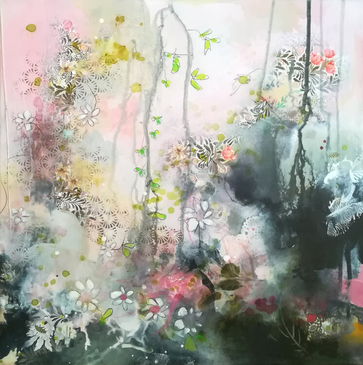 Sous-bois sombre Christin Breuil
