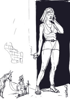 Don Quixote and Dulcinea del Toboso 2024 Tóth Avanti Péter