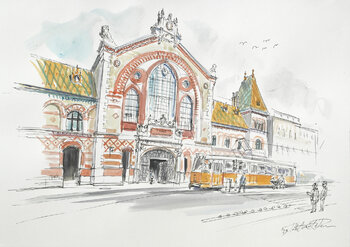 Market hall Budapest I. Tóth Avanti Péter